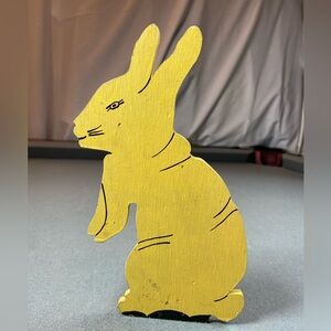 Bunny wooden Homemade Bookend or Door stop
Or‎ Room Decor Vintage 8.5” Tall
